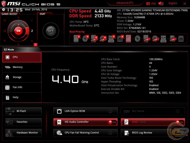 MSI Z170A XPOWER GAMING TITANIUM EDITION