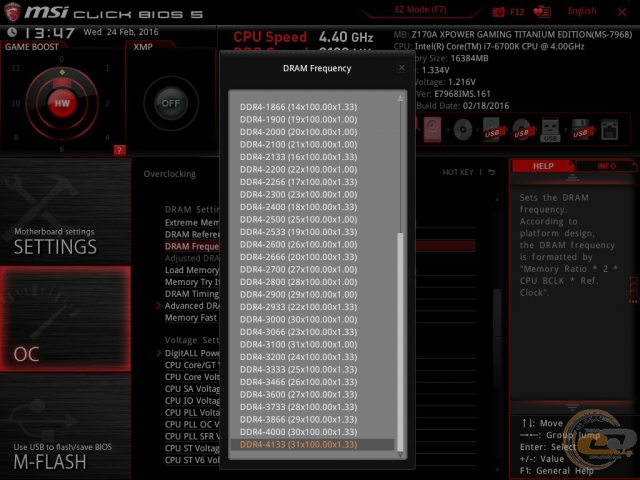 MSI Z170A XPOWER GAMING TITANIUM EDITION
