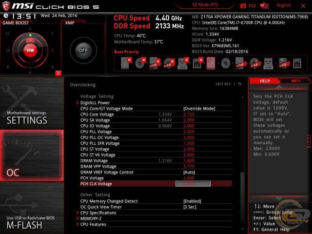 MSI Z170A XPOWER GAMING TITANIUM EDITION