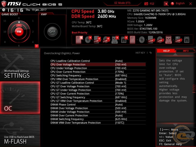 MSI Z270 GAMING M7-1