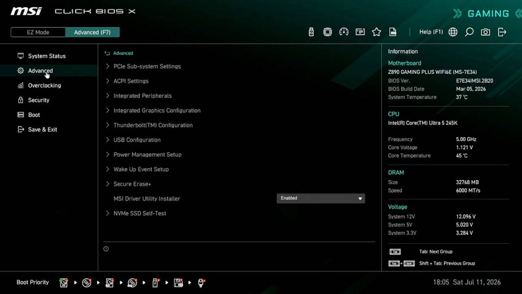 MSI Z890 GAMING PLUS WIFI6E-4