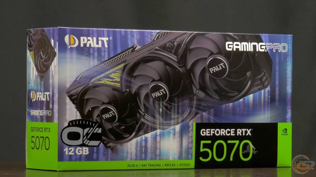 Palit GeForce RTX 5070 GamingPro OC-1