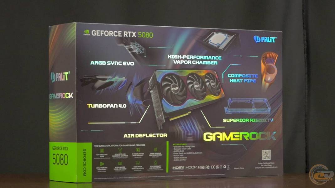 Palit GeForce RTX 5080 GameRock