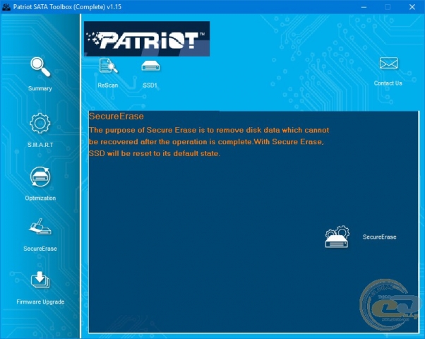 Patriot SATA Toolbox