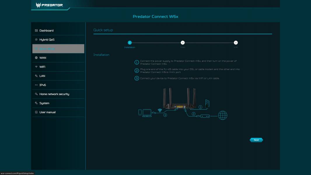 Predator Connect W6x-4