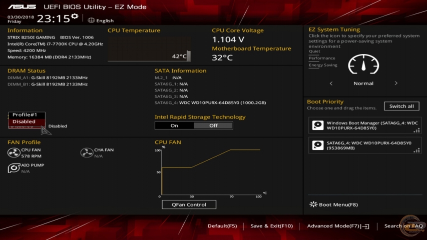 ROG STRIX B250I GAMING