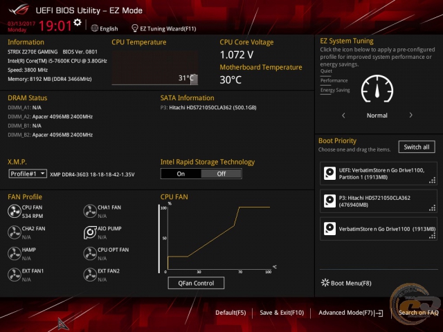 ROG STRIX Z270E GAMING