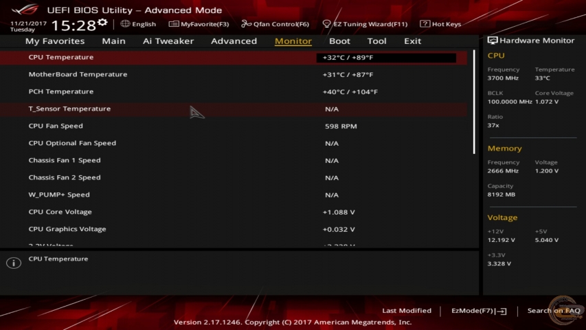 ROG STRIX Z370-G GAMING (Wi-Fi AC)