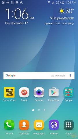 Samsung Galaxy Note5 os