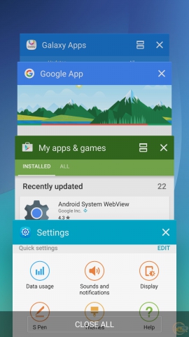 Samsung Galaxy Note5 os