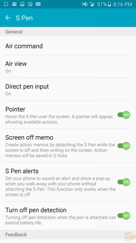 Samsung Galaxy Note5 os