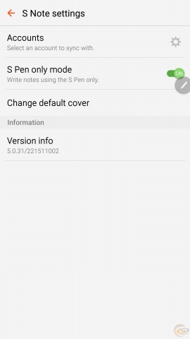 Samsung Galaxy Note5 s-pen