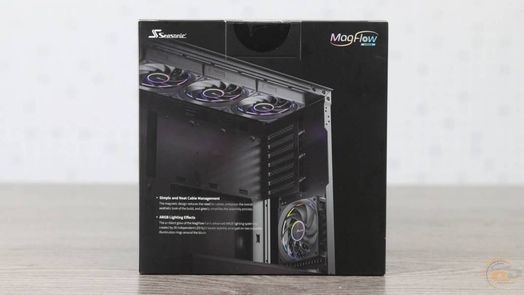 Seasonic MagFlow ARGB 120 mm 3-Pack-1