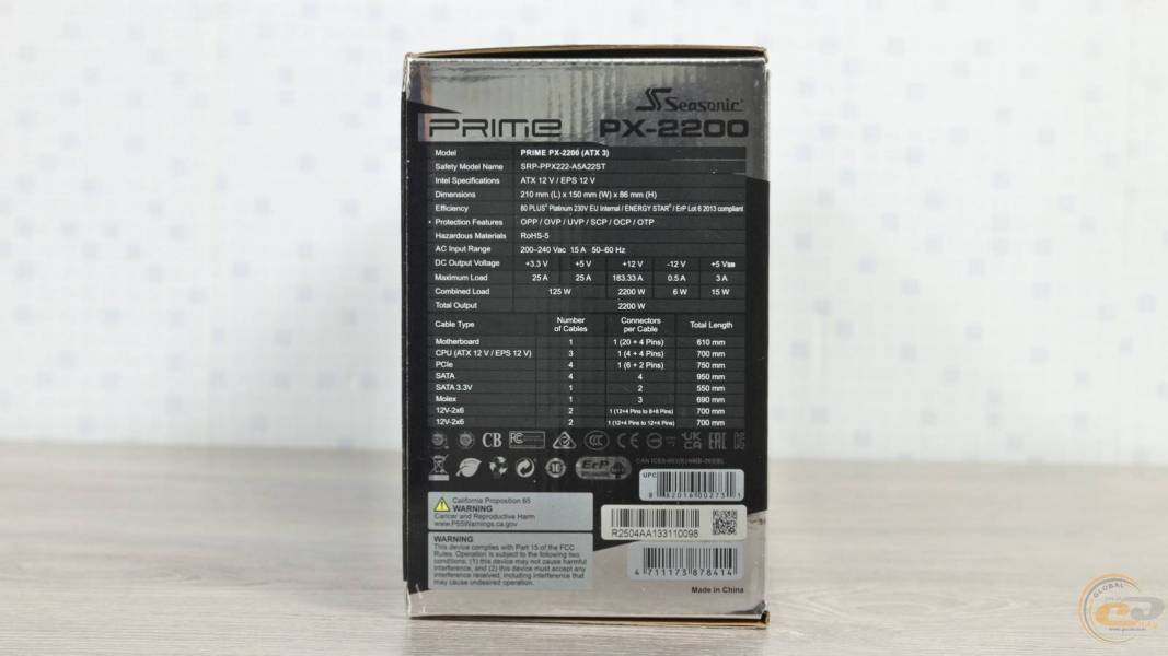 Seasonic PRIME PX-2200-1