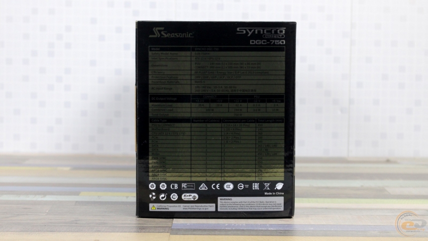 Seasonic SYNCRO DGC-750