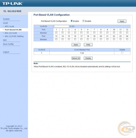 TP-LINK TL-SG1024DE