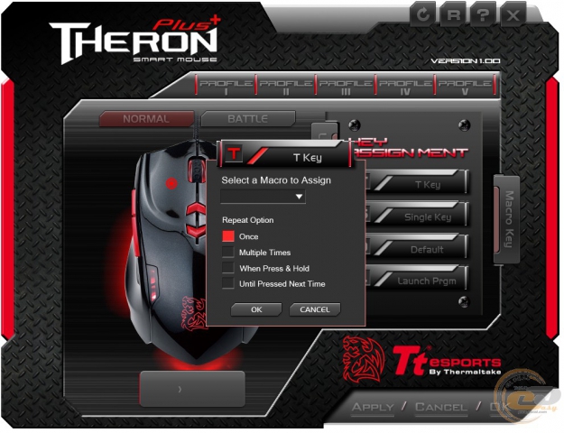Tt eSPORTS THERON Plus SMART MOUSE soft