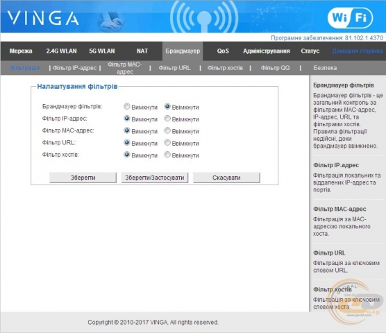 Vinga WR-AC1200