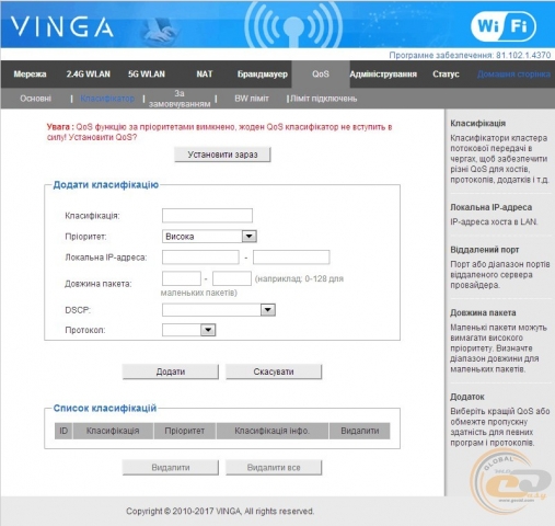 Vinga WR-AC1200