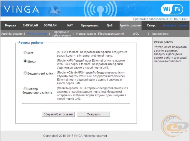 Vinga WR-AC1200