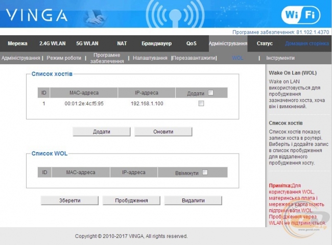 Vinga WR-AC1200