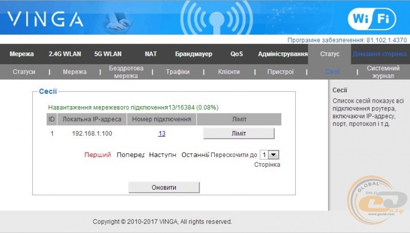 Vinga WR-AC1200