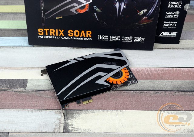 Звуковая карта asus strix soar